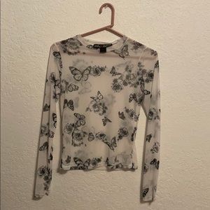 Mesh Butterfly Top